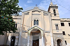 Tropea - Facciata della Chiesa del Convento La SanitÃ  dei Frati Minori photo